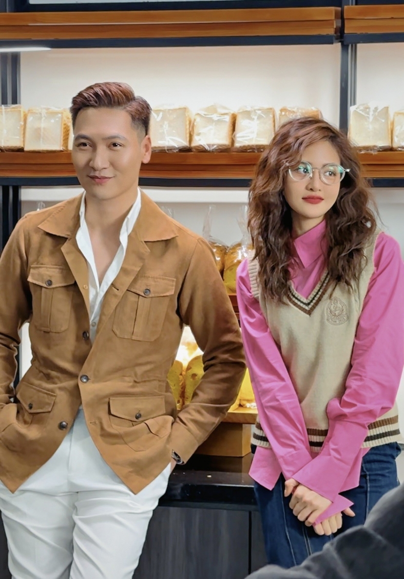 Tạo hình của Thùy Anh - Mạnh Trường. Ảnh: FBNV Tạo hình của Thùy Anh - Mạnh Trường. Ảnh: FBNV