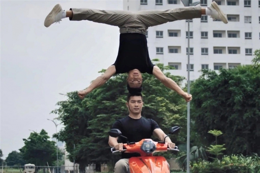 Cảnh cắt ra từ clip. Ảnh: Chụp màn hình Cảnh cắt ra từ clip. Ảnh: Chụp màn hình