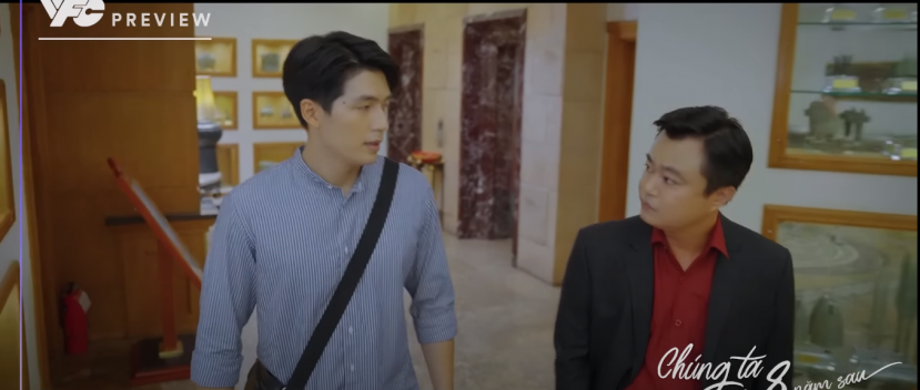 'Chúng ta của 8 năm sau' tập 5: Ông Quảng tiếp tục nghi ngờ, Lâm 'đánh đổi' chuyện tình cảm để thăng chức? - Ảnh 4 'Chúng ta của 8 năm sau' tập 5: Ông Quảng tiếp tục nghi ngờ, Lâm 'đánh đổi' chuyện tình cảm để thăng chức? - Ảnh 4
