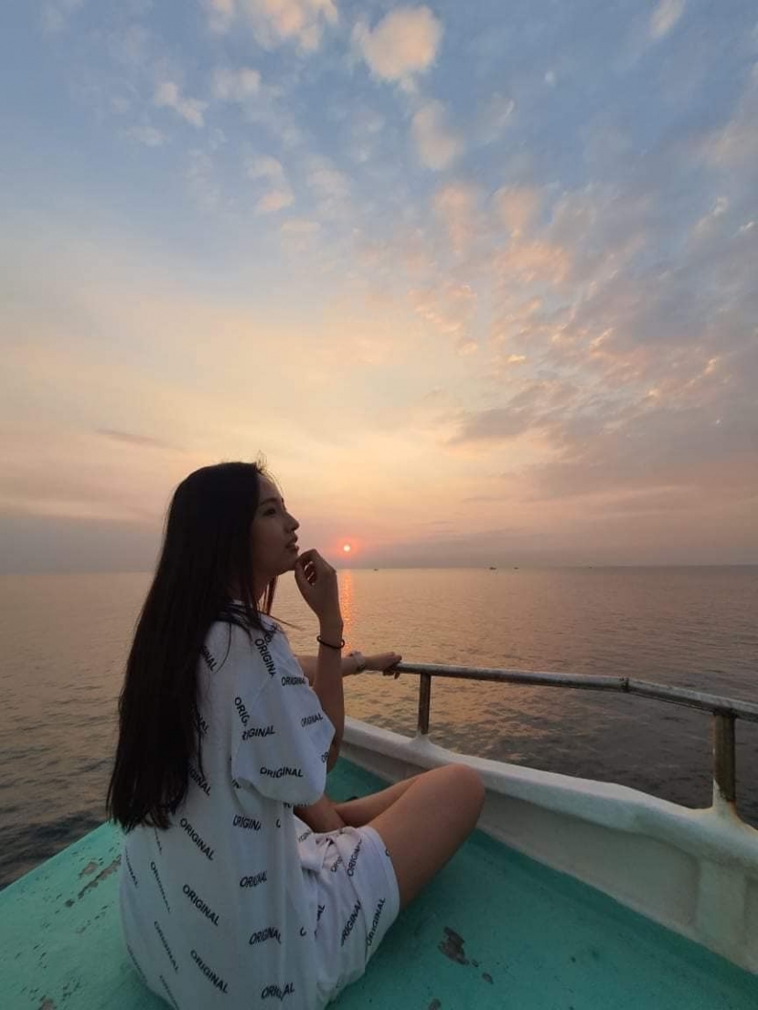 Nàng hậu buồn bã vì bị ốm nên không thể đi du lịch. Ảnh: FB Mai Phương Thúy Nàng hậu buồn bã vì bị ốm nên không thể đi du lịch. Ảnh: FB Mai Phương Thúy