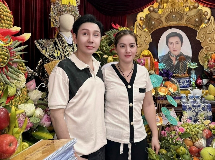 Nghệ sĩ Vũ Luân - con nuôi của cố nghệ sĩ là người đầu tiên đứng ra lên tiếng, bênh vực cho Hồng Loan. Ảnh: Internet. Nghệ sĩ Vũ Luân - con nuôi của cố nghệ sĩ là người đầu tiên đứng ra lên tiếng, bênh vực cho Hồng Loan. Ảnh: Internet.