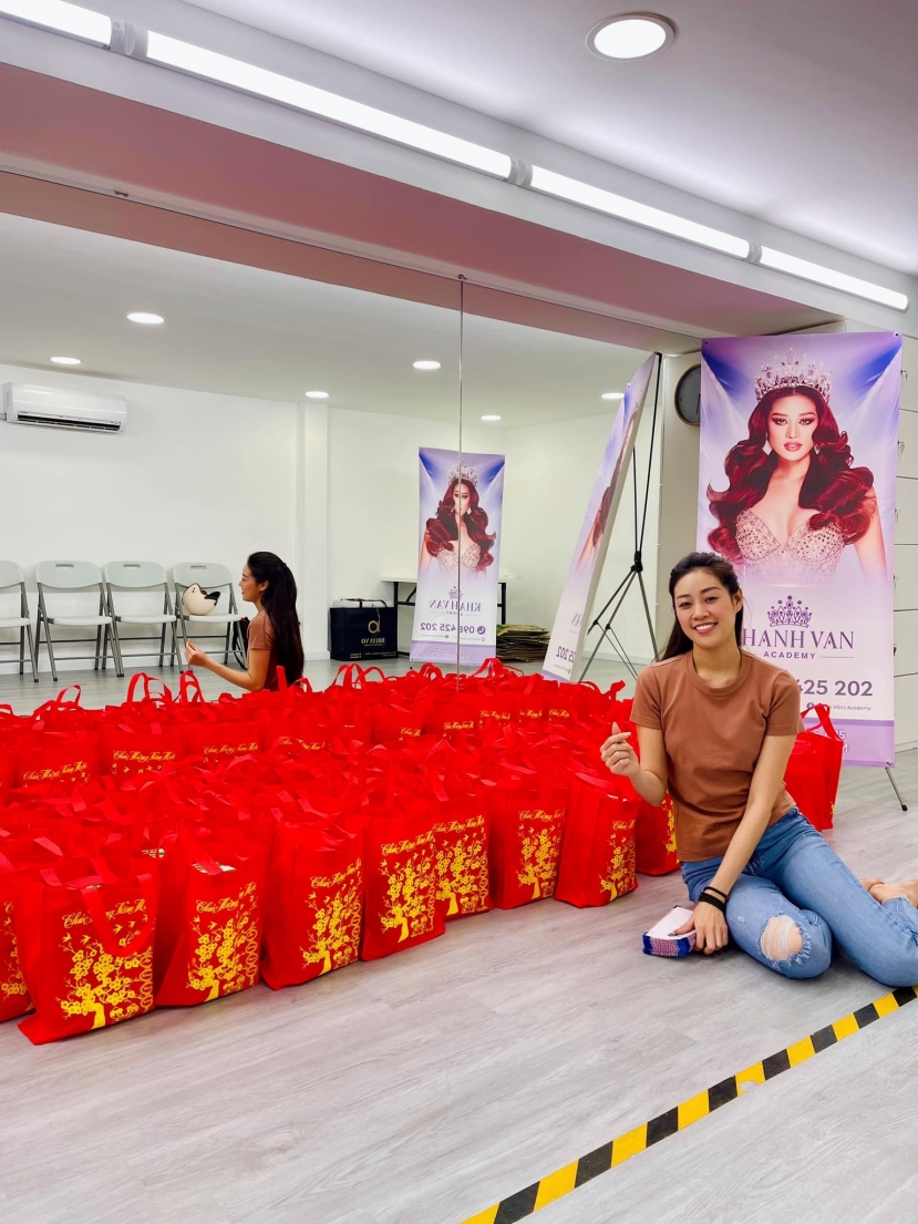 Khánh Vân là một trong những Hoa hậu chăm hoạt động thiện nguyện nhất trong showbiz. Ảnh: FB Nguyễn Trần Khánh Vân. Khánh Vân là một trong những Hoa hậu chăm hoạt động thiện nguyện nhất trong showbiz. Ảnh: FB Nguyễn Trần Khánh Vân.
