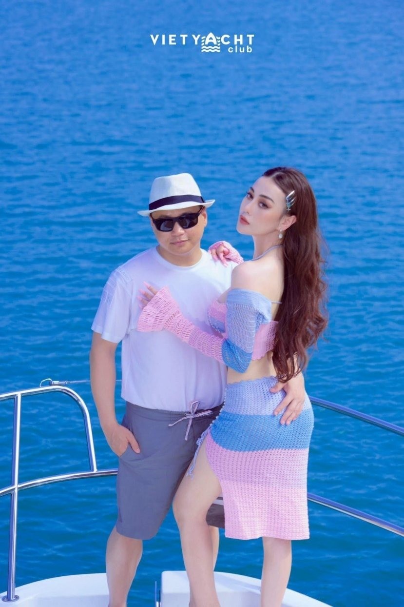 Phương Oanh và Shark Bình trong bộ ảnh mới nhất. Ảnh FB Phương Oanh. Phương Oanh và Shark Bình trong bộ ảnh mới nhất. Ảnh FB Phương Oanh.