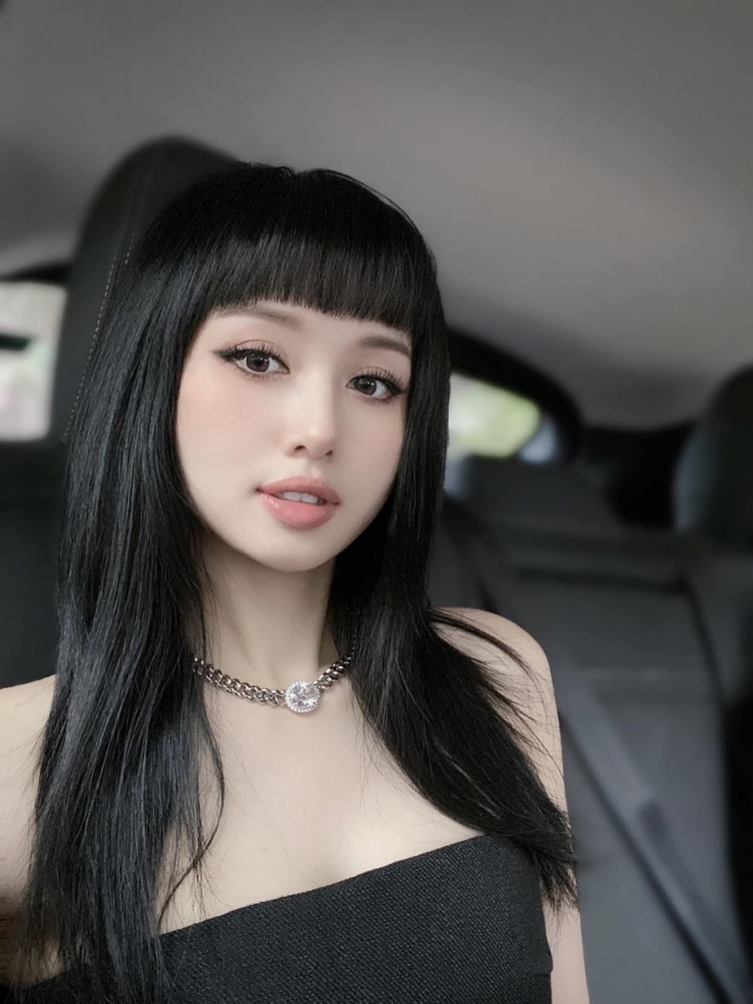 Tâm Tít xinh đẹp và quyến rũ ở ngoài đời. Ảnh FB Phạm Thanh Tâm. Tâm Tít xinh đẹp và quyến rũ ở ngoài đời. Ảnh FB Phạm Thanh Tâm.