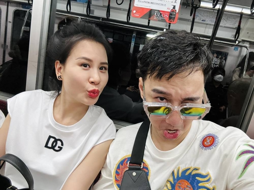Thành Trung và bà xã Ngọc Hương. Ảnh: FB Thành Trung. Thành Trung và bà xã Ngọc Hương. Ảnh: FB Thành Trung.