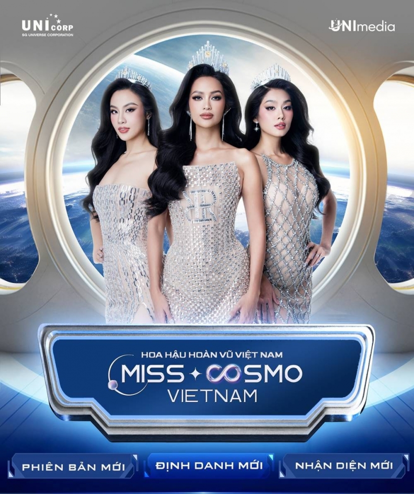 Hoa hậu Hoàn vũ Việt Nam có tên quốc tế chính thức là Miss Cosmo Vietnam. Ảnh: FB Hoa hậu Hoàn vũ Việt Nam. Hoa hậu Hoàn vũ Việt Nam có tên quốc tế chính thức là Miss Cosmo Vietnam. Ảnh: FB Hoa hậu Hoàn vũ Việt Nam.