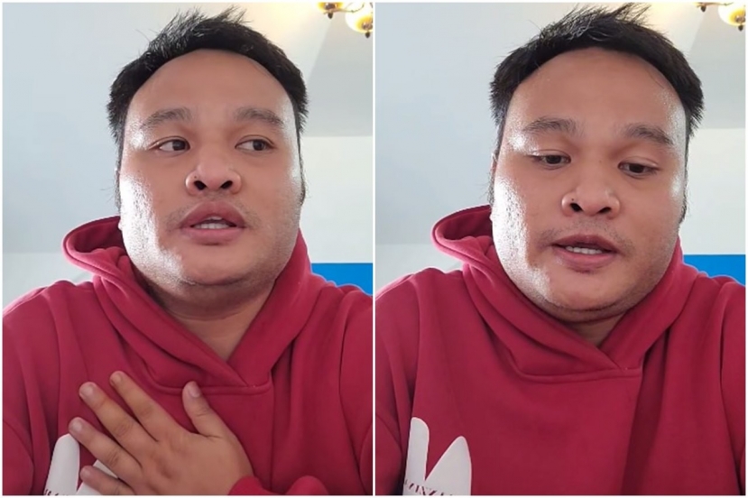Vinh Râu trong livestream. Ảnh chụp màn hình. Vinh Râu trong livestream. Ảnh chụp màn hình.