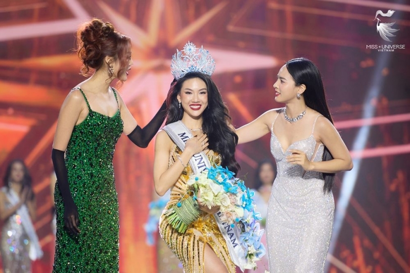 Bùi Quỳnh Hoa đăng quang Miss Universe Vietnam 2023. Ảnh FB Miss Universe Vietnam. Bùi Quỳnh Hoa đăng quang Miss Universe Vietnam 2023. Ảnh FB Miss Universe Vietnam.