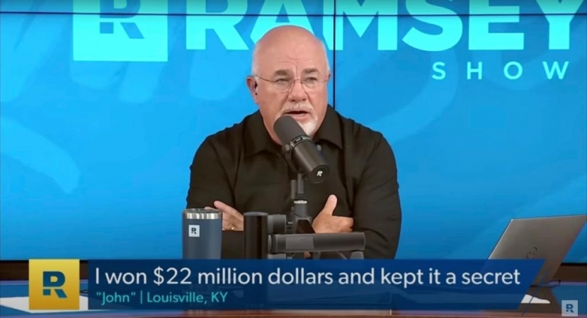 Dave Ramsey host của của podcast “The Dave Ramsey Show”. Ảnh Youtube. Dave Ramsey host của của podcast “The Dave Ramsey Show”. Ảnh Youtube.