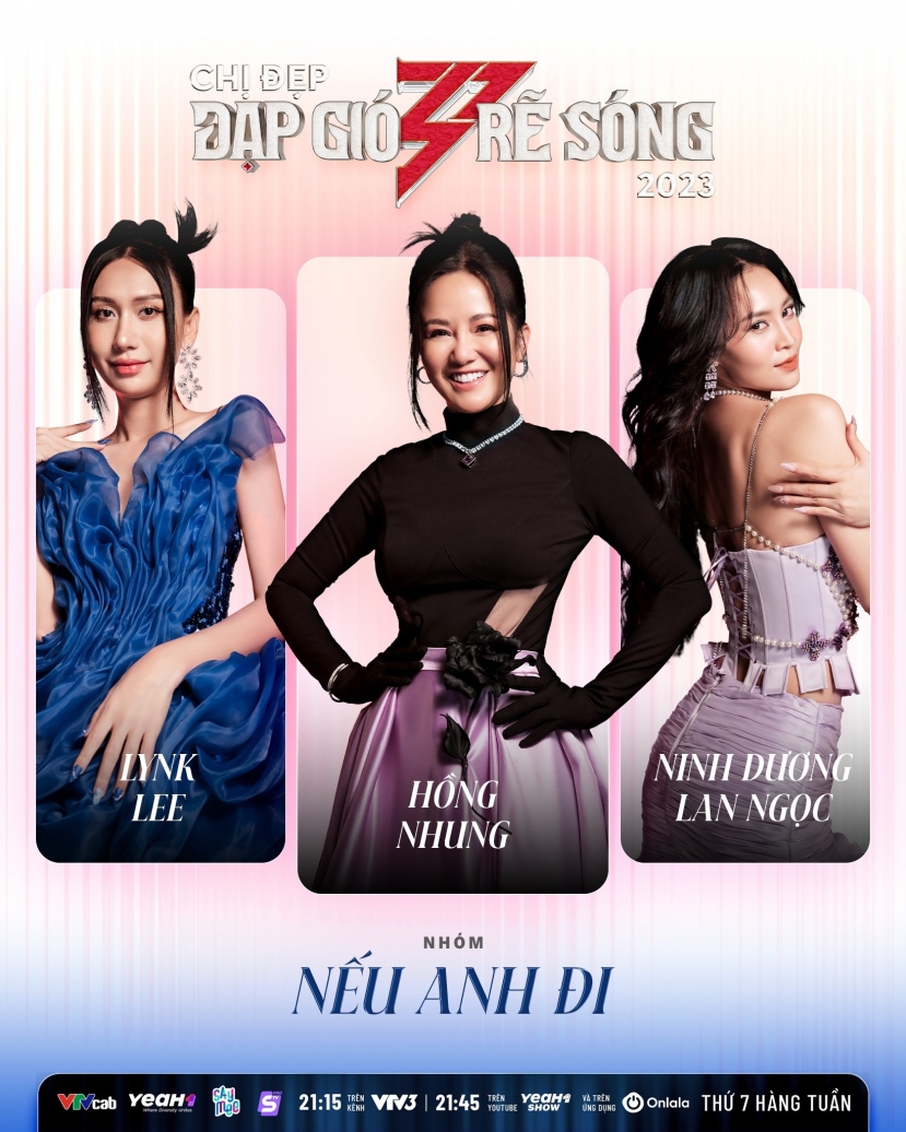 Nhóm 'Nếu anh đi' do Hồng Nhung làm trưởng nhóm. Nhóm 'Nếu anh đi' do Hồng Nhung làm trưởng nhóm.