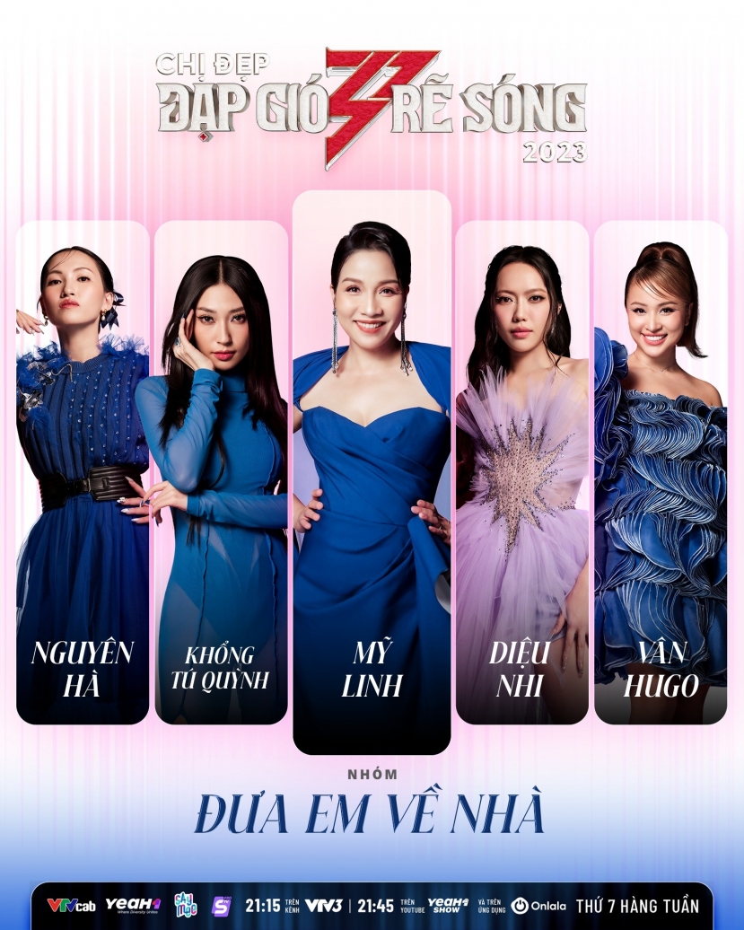 Nhóm 'Đưa em về nhà' do Mỹ Linh làm trưởng nhóm. Nhóm 'Đưa em về nhà' do Mỹ Linh làm trưởng nhóm.