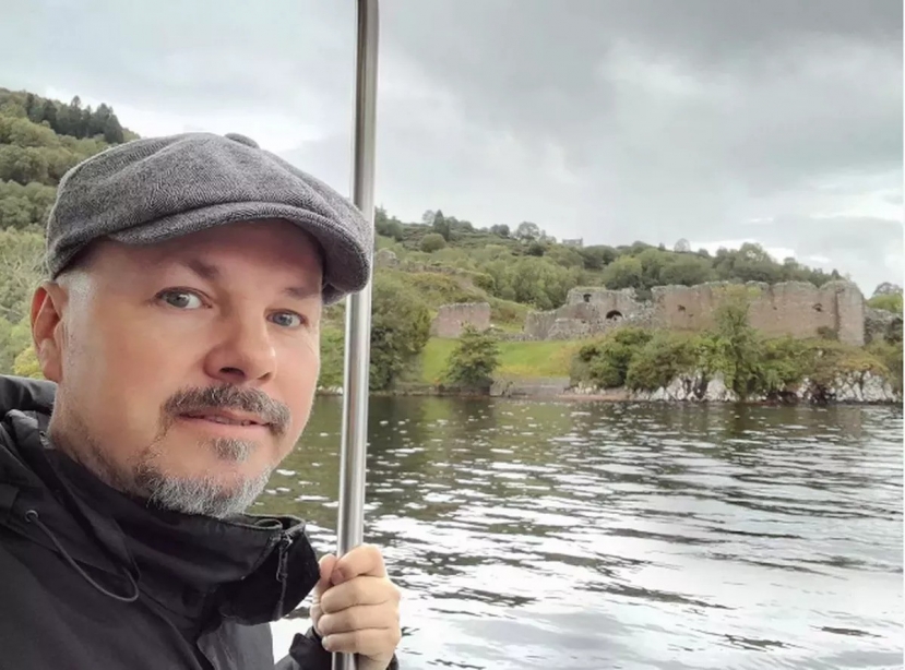 Andy McGrath - chuyên gia nghiên cứu về quái vật hồ Loch Ness. Andy McGrath - chuyên gia nghiên cứu về quái vật hồ Loch Ness.