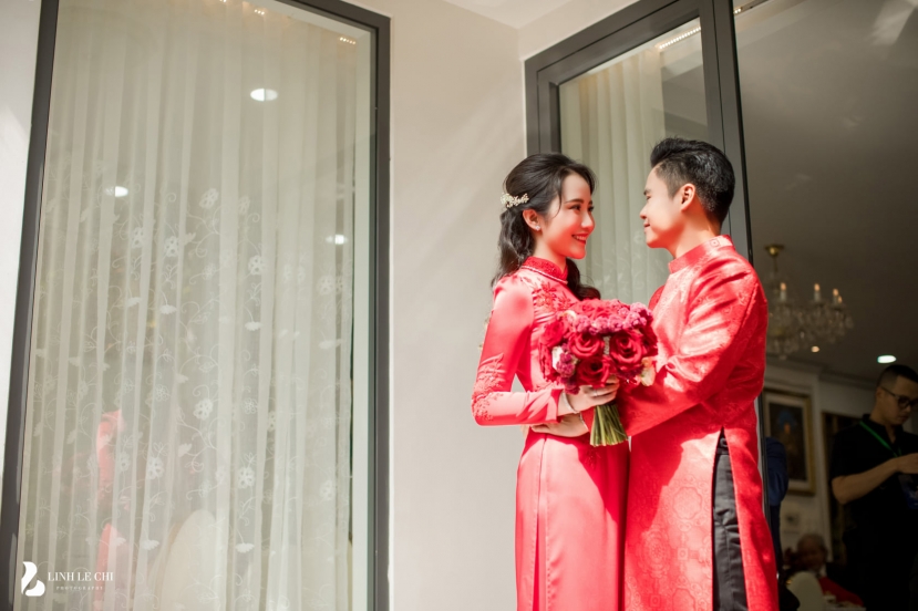 Ngày đón dâu của Phan Thành và Primmy Trương. Ảnh FB Linh Lê Chí Ngày đón dâu của Phan Thành và Primmy Trương. Ảnh FB Linh Lê Chí