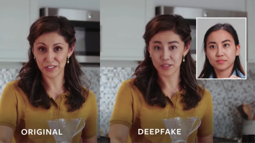 Deepfake được sử dụng để kết hợp và đặt chồng lên hình ảnh và video hiện hữu có lên hình ảnh hoặc video gốc. Ảnh internet Deepfake được sử dụng để kết hợp và đặt chồng lên hình ảnh và video hiện hữu có lên hình ảnh hoặc video gốc. Ảnh internet