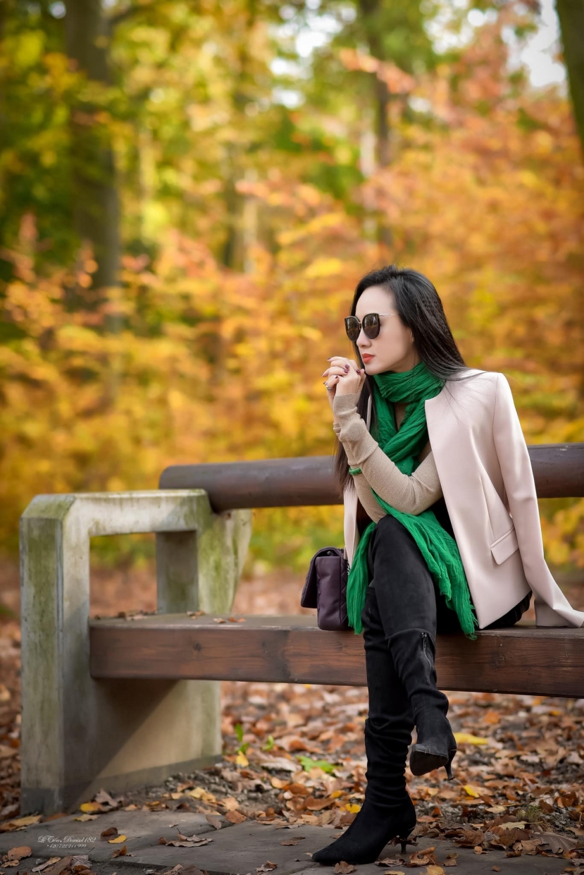 BTV Hoài Anh luôn ưu tiên chọn những trang phục thanh lịch. Ảnh FBNV BTV Hoài Anh luôn ưu tiên chọn những trang phục thanh lịch. Ảnh FBNV