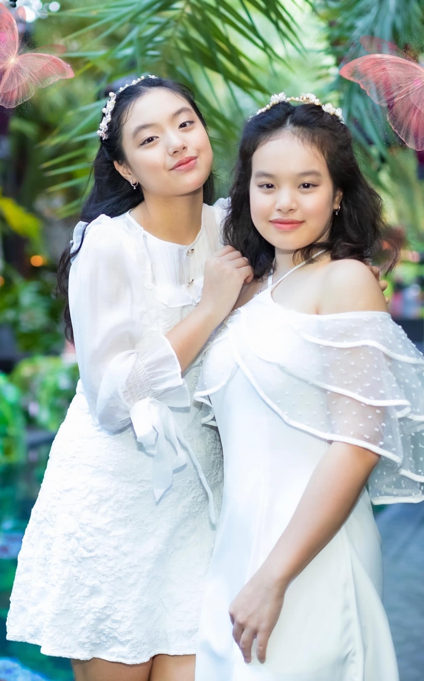 Hai ái nữ nhà siêu mẫu Thúy Hạnh và nhạc sĩ Minh Khang. Ảnh FBNV Hai ái nữ nhà siêu mẫu Thúy Hạnh và nhạc sĩ Minh Khang. Ảnh FBNV