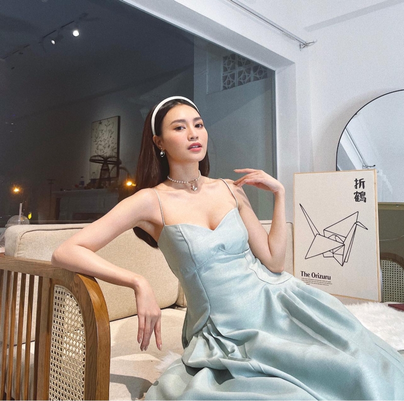 Ninh Dương Lan Ngọc thay đổi sang phong cách gợi cảm. Ảnh FBNV Ninh Dương Lan Ngọc thay đổi sang phong cách gợi cảm. Ảnh FBNV
