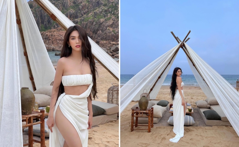 Nhiều người dành lời khen cho nhan sắc cùng thân hình quyến rũ của Ngọc Trinh. Ảnh FBNV Nhiều người dành lời khen cho nhan sắc cùng thân hình quyến rũ của Ngọc Trinh. Ảnh FBNV