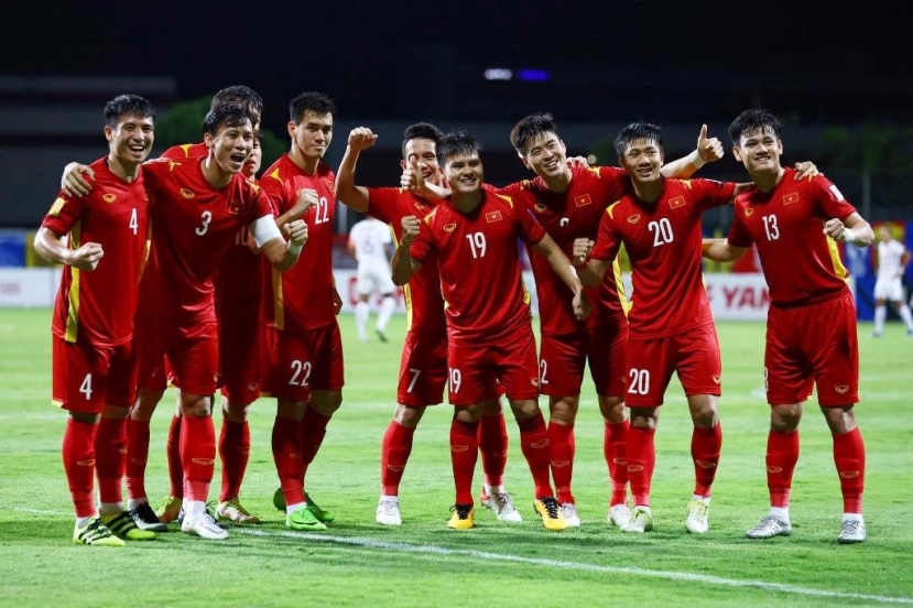Các cầu thủ trên hàng công của Việt Nam đang đạt điểm rơi phong độ Các cầu thủ trên hàng công của Việt Nam đang đạt điểm rơi phong độ