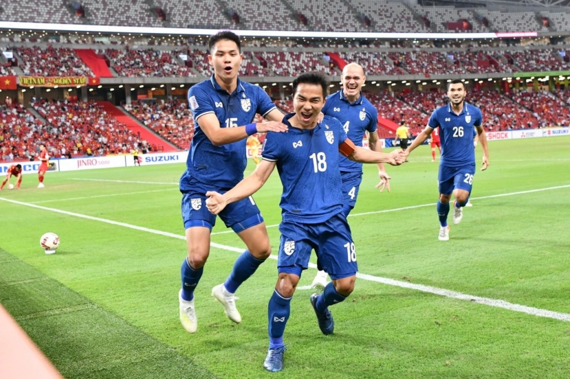 Sai lầm của Hồng Duy giúp Thái Lan có bàn thắng sớm (Ảnh: Thethaovanhoa) Sai lầm của Hồng Duy giúp Thái Lan có bàn thắng sớm (Ảnh: Thethaovanhoa)