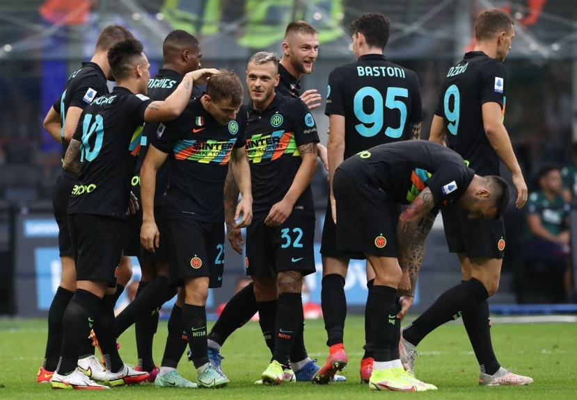 Inter Milan hủy diệt đối thủ ở lượt đi (Ảnh: Twitter) Inter Milan hủy diệt đối thủ ở lượt đi (Ảnh: Twitter)