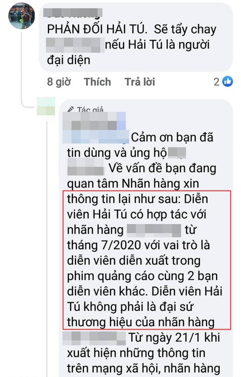 Hải Tú bị các nhãn hàng đồng loạt quay lưng trước sức mạnh của antifan. Ảnh: Facebook Hải Tú bị các nhãn hàng đồng loạt quay lưng trước sức mạnh của antifan. Ảnh: Facebook