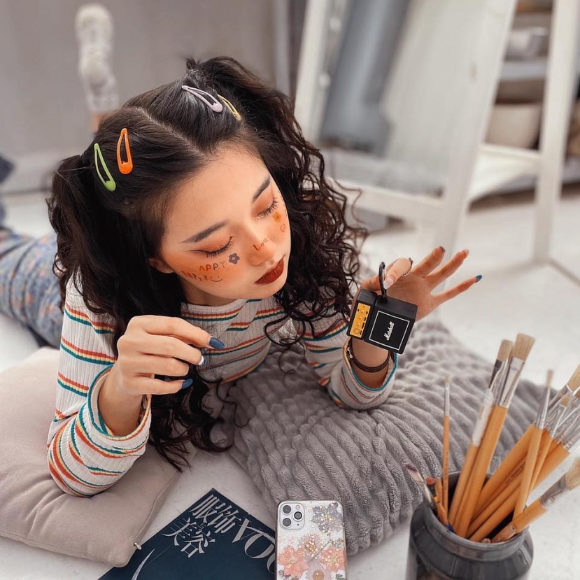 'Thánh nữ ulzzang' Tiktoker Lê Thanh Vi khiến dân tình ngất ngây với sắc vóc chẳng kém gì đàn chị Lê Bống - Ảnh 4 'Thánh nữ ulzzang' Tiktoker Lê Thanh Vi khiến dân tình ngất ngây với sắc vóc chẳng kém gì đàn chị Lê Bống - Ảnh 4