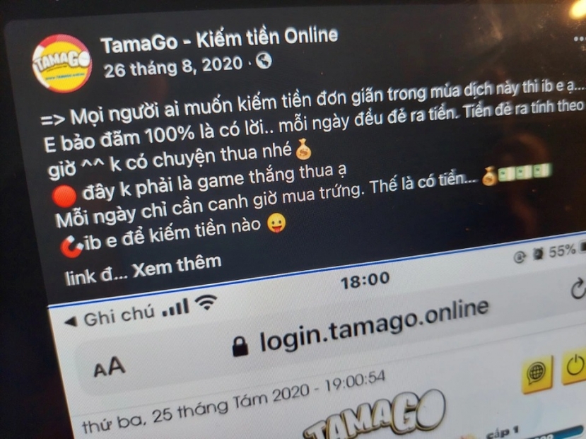 Từ ý định kiếm vài chục nghìn đồng trong thời Covid-19, nhiều người mất hàng chục triệu đồng từ các ứng dụng 'ấp trứng', 'nuôi bò' online. Ảnh chụp màn hình Từ ý định kiếm vài chục nghìn đồng trong thời Covid-19, nhiều người mất hàng chục triệu đồng từ các ứng dụng 'ấp trứng', 'nuôi bò' online. Ảnh chụp màn hình