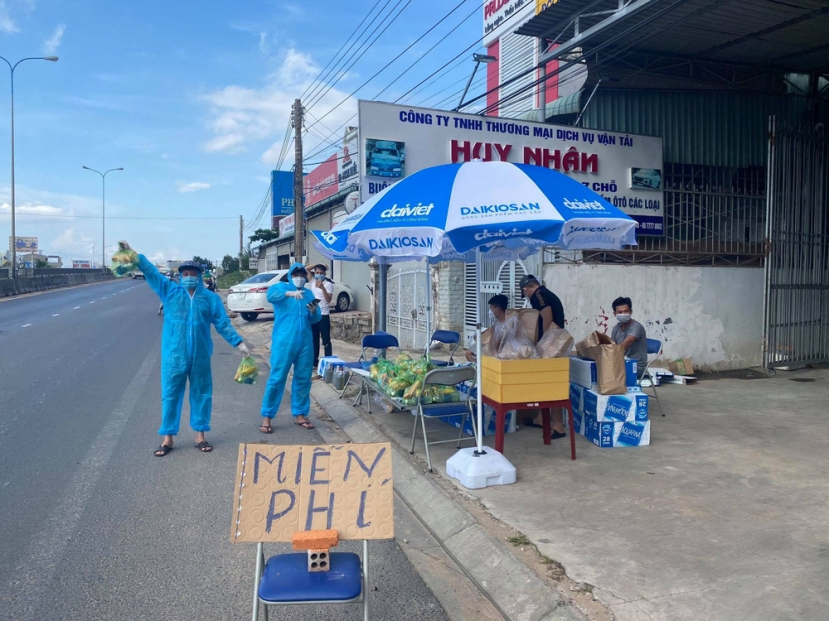 Đúng như cái tên của mình, anh Nhân có tấm lòng thật nhân hậu. Ảnh: FB Đúng như cái tên của mình, anh Nhân có tấm lòng thật nhân hậu. Ảnh: FB
