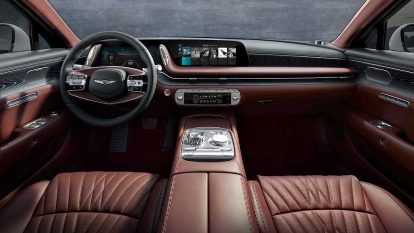 Xem trước thiết kế đẹp như mơ của xe sang Genesis G90, siêu phẩm đe nẹt Lexus LS - Ảnh 3 Xem trước thiết kế đẹp như mơ của xe sang Genesis G90, siêu phẩm đe nẹt Lexus LS - Ảnh 3