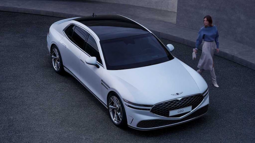 Xem trước thiết kế đẹp như mơ của xe sang Genesis G90, siêu phẩm đe nẹt Lexus LS - Ảnh 1 Xem trước thiết kế đẹp như mơ của xe sang Genesis G90, siêu phẩm đe nẹt Lexus LS - Ảnh 1