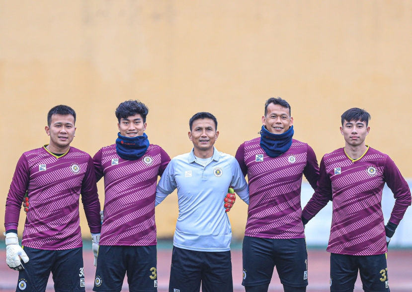 4 thủ môn của CLB Hà Nội chưa thể trở lại. Ảnh: Hà Nội FC 4 thủ môn của CLB Hà Nội chưa thể trở lại. Ảnh: Hà Nội FC