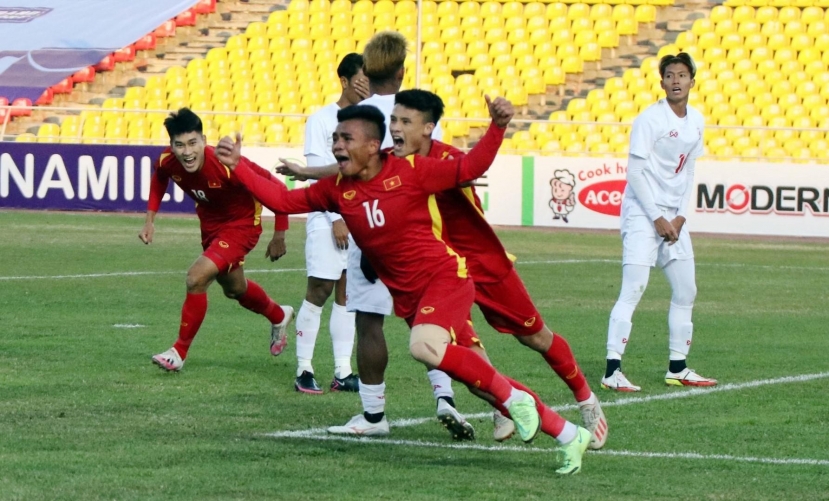 Cầu thủ người dân tộc Tà Ôi tỏa sáng ở vòng loại U23 châu Á. Ảnh: VFF Cầu thủ người dân tộc Tà Ôi tỏa sáng ở vòng loại U23 châu Á. Ảnh: VFF