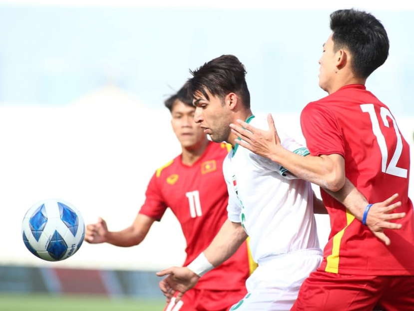U23 Việt Nam cầm hòa U23 Iraq trong ngày ra quân. Ảnh: Internet U23 Việt Nam cầm hòa U23 Iraq trong ngày ra quân. Ảnh: Internet