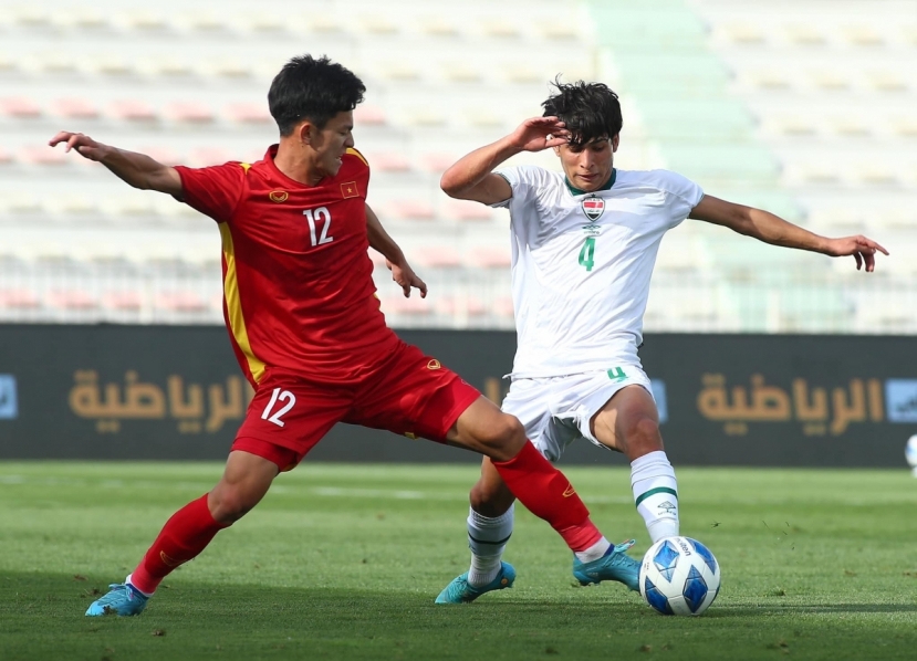 ĐT Việt Nam đã cầm hòa U23 Iraq ở ngày ra quân. Ảnh: Internet ĐT Việt Nam đã cầm hòa U23 Iraq ở ngày ra quân. Ảnh: Internet