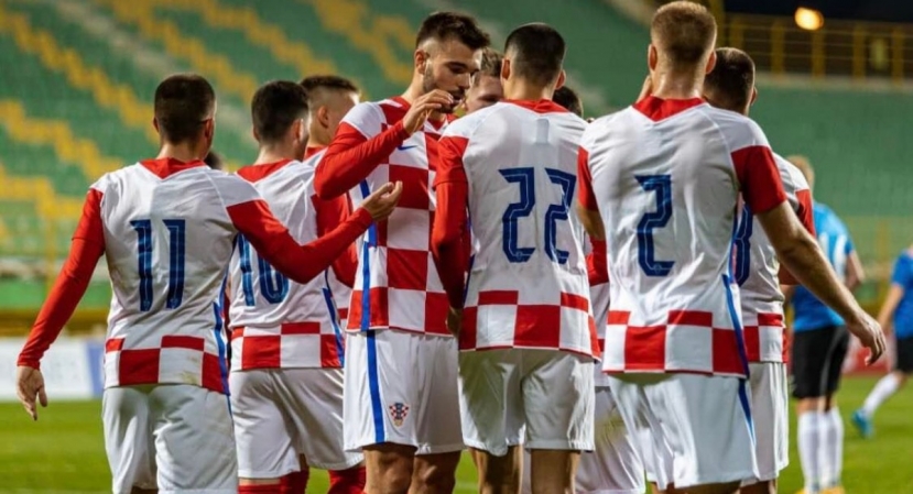 ĐT Croatia vẫn tỏ ra ra nhỉnh hơn U23 Việt Nam về thể hình và thể lực. Ảnh: Internet ĐT Croatia vẫn tỏ ra ra nhỉnh hơn U23 Việt Nam về thể hình và thể lực. Ảnh: Internet
