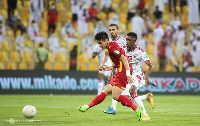Tiến Linh là chân sút số 1 của ĐT Việt Nam tại VL World Cup 2022. Ảnh: VNE Tiến Linh là chân sút số 1 của ĐT Việt Nam tại VL World Cup 2022. Ảnh: VNE