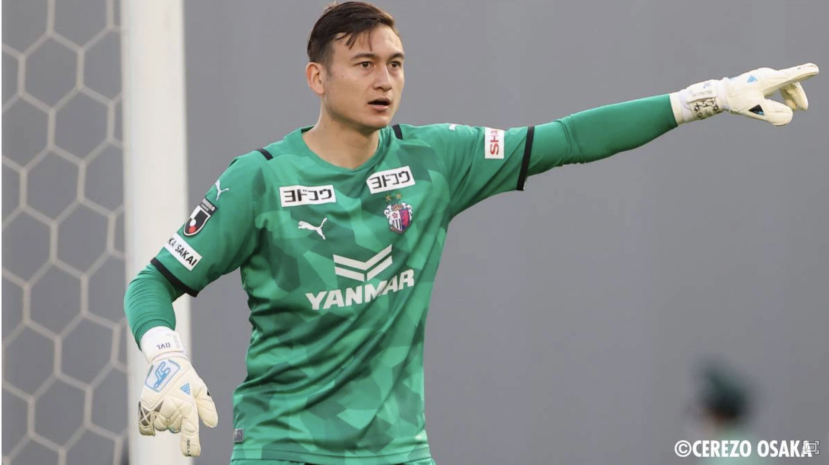 Văn Lâm mới chỉ đá chính cho Cerezo Osaka 2 trận. Ảnh: Cerezo Osaka Văn Lâm mới chỉ đá chính cho Cerezo Osaka 2 trận. Ảnh: Cerezo Osaka