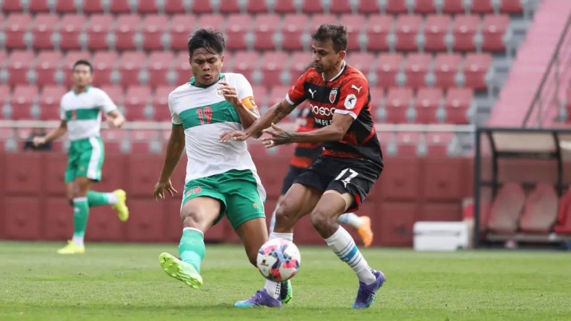 U23 Indonesia kết thúc chuyến tập huấn tại Hàn Quốc với 2 thất bại. Ảnh: Internet U23 Indonesia kết thúc chuyến tập huấn tại Hàn Quốc với 2 thất bại. Ảnh: Internet