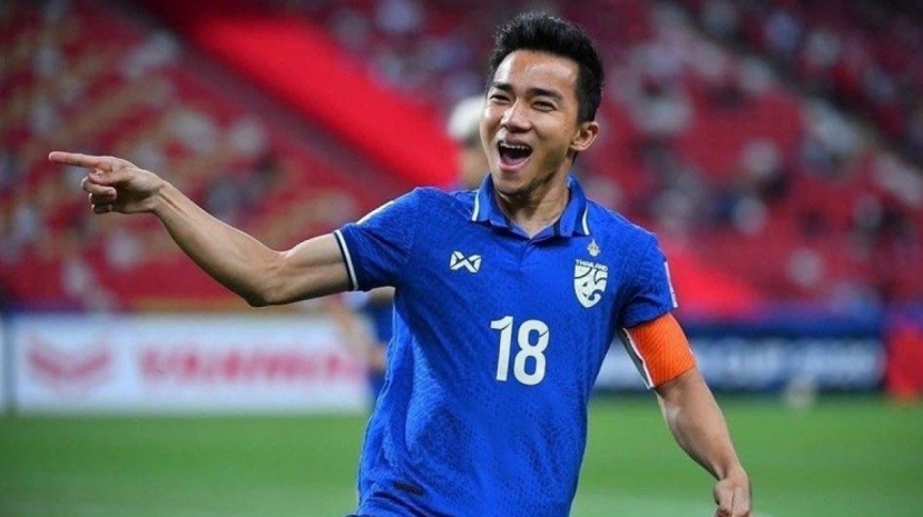 Chanathip đặt tham vọng cùng ĐT Thái Lan bảo vệ thành công chức vô địch AFF Cup. Ảnh: Internet Chanathip đặt tham vọng cùng ĐT Thái Lan bảo vệ thành công chức vô địch AFF Cup. Ảnh: Internet