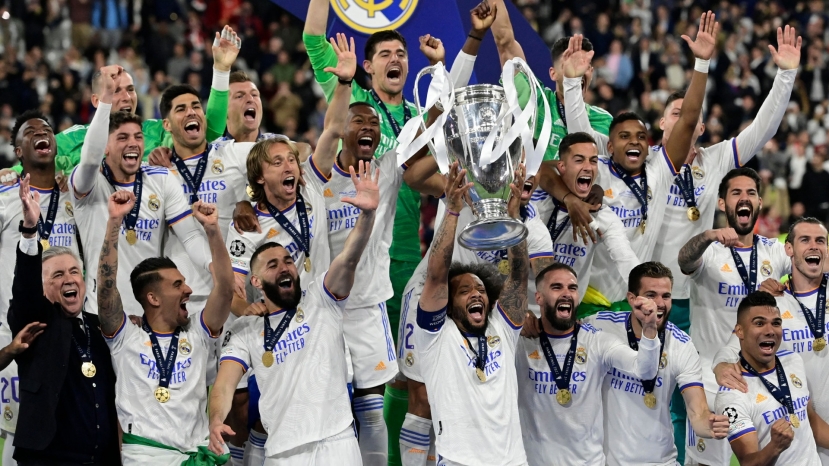 Real Madrid lần thứ 14 vô địch Champions League. Ảnh: Internet Real Madrid lần thứ 14 vô địch Champions League. Ảnh: Internet