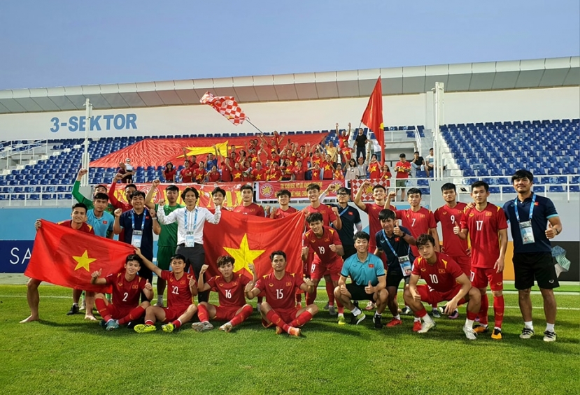 U23 Việt Nam còn tới 9 gương mặt đủ điều kiện tham dự VCK U23 châu Á 2022. Ảnh: Internet U23 Việt Nam còn tới 9 gương mặt đủ điều kiện tham dự VCK U23 châu Á 2022. Ảnh: Internet