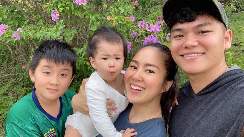 Gia đình nhỏ của diễn viên Lê Phương (Ảnh: FBNV) Gia đình nhỏ của diễn viên Lê Phương (Ảnh: FBNV)