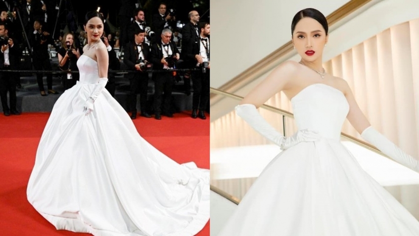 Diện mạo của Hương Giang tại Liên hoan phim Cannes được khen ngợi nức lời (Ảnh: Internet) Diện mạo của Hương Giang tại Liên hoan phim Cannes được khen ngợi nức lời (Ảnh: Internet)