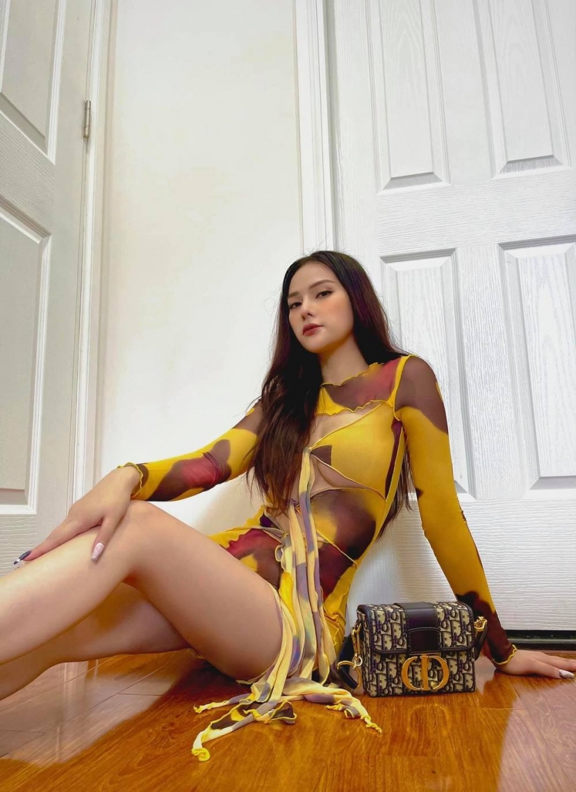 Thu Thủy khiến dân tình xốn xang với khoảnh khắc lên đồ lộng lẫy. Ảnh: FB Thu Thủy khiến dân tình xốn xang với khoảnh khắc lên đồ lộng lẫy. Ảnh: FB