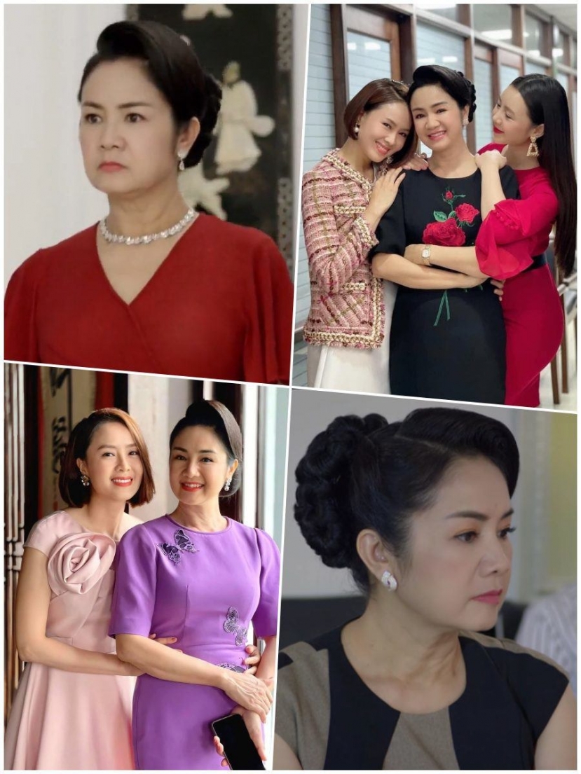 Một NSND Thu Hà rất khác trên phim. Ảnh: FBNV Một NSND Thu Hà rất khác trên phim. Ảnh: FBNV