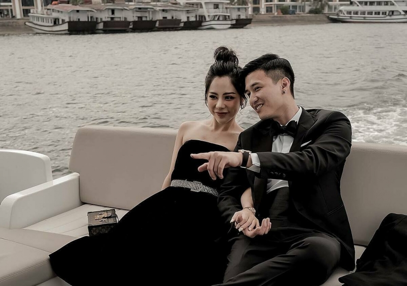 Huỳnh Anh và Bạch Lan Phương đang yêu đương vô cùng hạnh phúc. Ảnh: FBNV Huỳnh Anh và Bạch Lan Phương đang yêu đương vô cùng hạnh phúc. Ảnh: FBNV