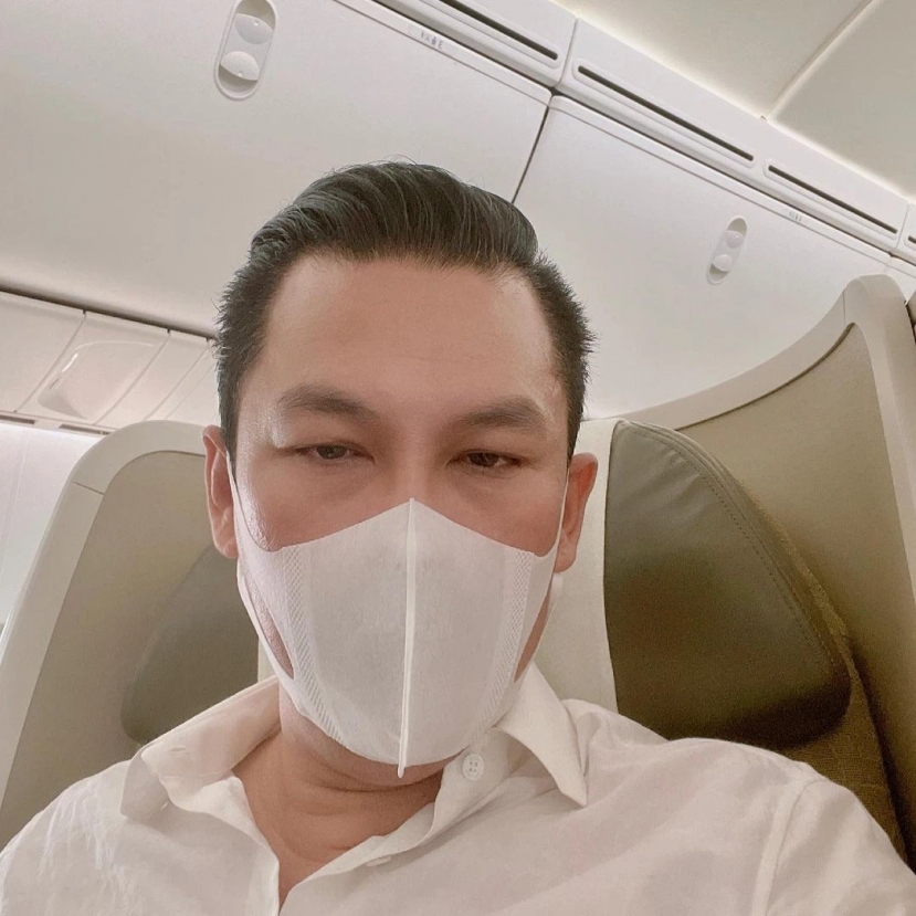 Dường như người đàn ông này chính là doanh nhân Đức Huy. Ảnh: IG Dường như người đàn ông này chính là doanh nhân Đức Huy. Ảnh: IG