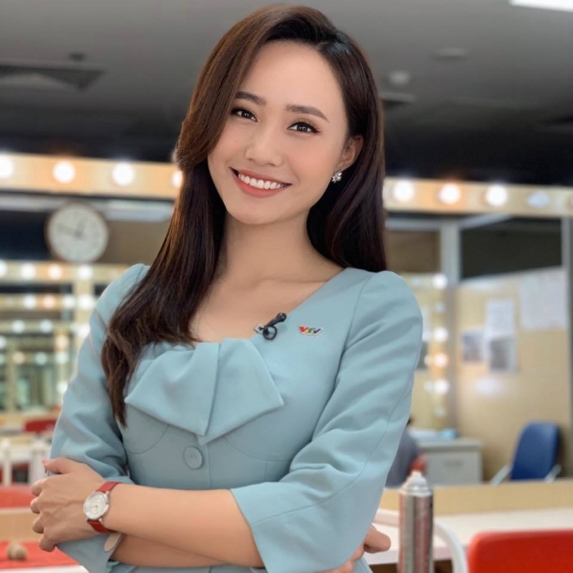 Xuân Anh là nữ MC thời tiết nổi bật của VTV. Ảnh: FBNV Xuân Anh là nữ MC thời tiết nổi bật của VTV. Ảnh: FBNV