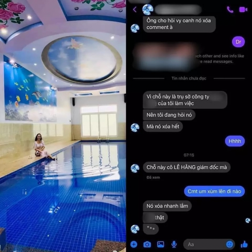 Vy Oanh bị tố 'sống ảo' quá đà. Ảnh: FB Vy Oanh bị tố 'sống ảo' quá đà. Ảnh: FB